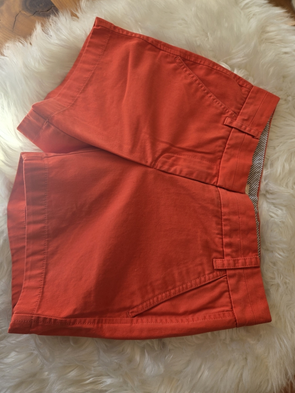 J. Crew Coral Chino Shorts